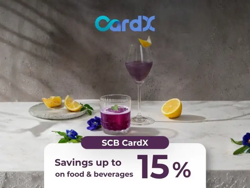 Enjoy up to 15% discount on food & beverages